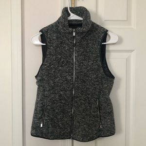 Abercrombie & Fitch Fleece Quilted Vest